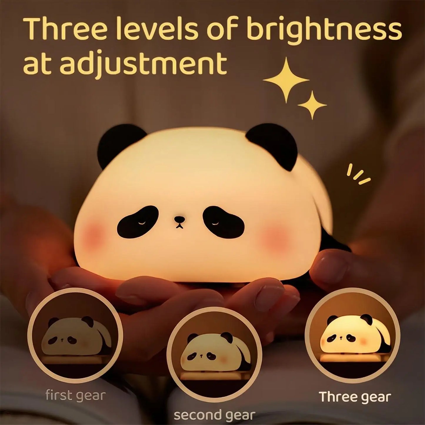 581-Lampe de Nuit en Silicone Animaux – Éclairez les Rêves de Vos Petits !