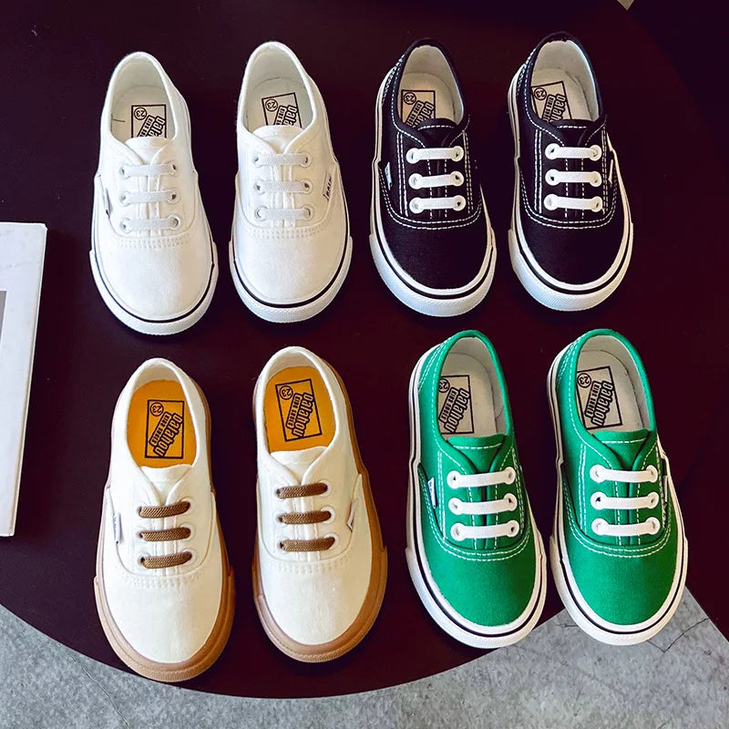 280-Chaussures Enfant en Toile - Sneakers Colorés Unisexes