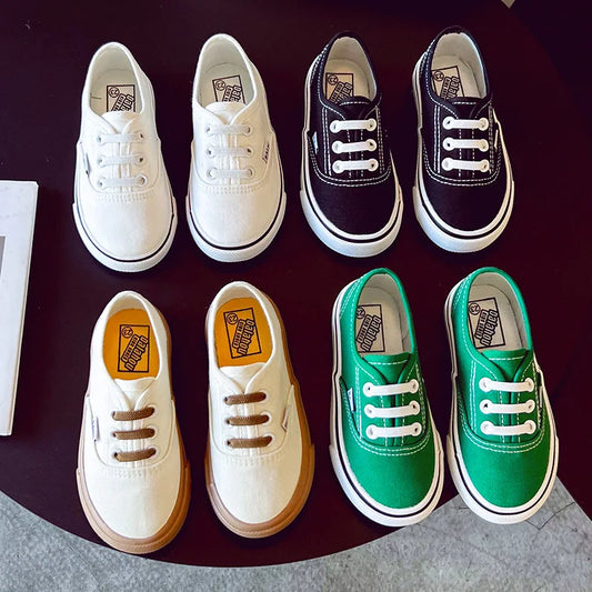 280-Chaussures Enfant en Toile - Sneakers Colorés Unisexes
