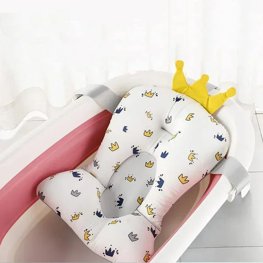 482D-Matelas de Support de Bain pour Bébé – Siège de Bain Pliable et Flottant