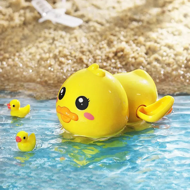 540-Jouet de Bain en Plastique – Canard et Chauve-Souris à Remonter pour le Bonheur de vos Tout-Petits !