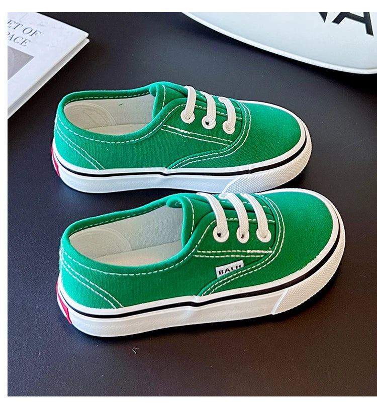 280-Chaussures Enfant en Toile - Sneakers Colorés Unisexes