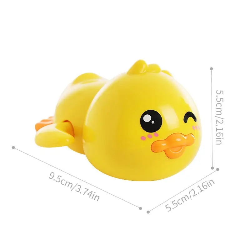 540-Jouet de Bain en Plastique – Canard et Chauve-Souris à Remonter pour le Bonheur de vos Tout-Petits !