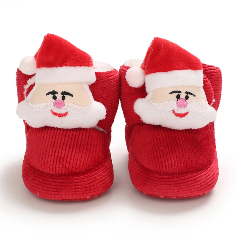 047-Chaussons Bébé d’Hiver – Douceur et Confort pour les Premiers Pas