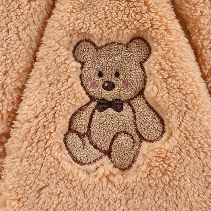 121B-Doudoune Hiver Bébé avec Capuche