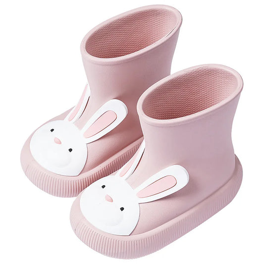 258-Bottes de Pluie "Cheerful Mario" – L'Essence de l'Élégance Enfantine